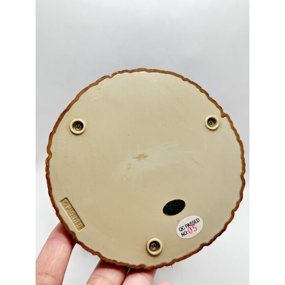 Woodland Santa Figure Green Coat Basket Of Toys and Beard Earthy Rustic Decor - Picture 11 of 12